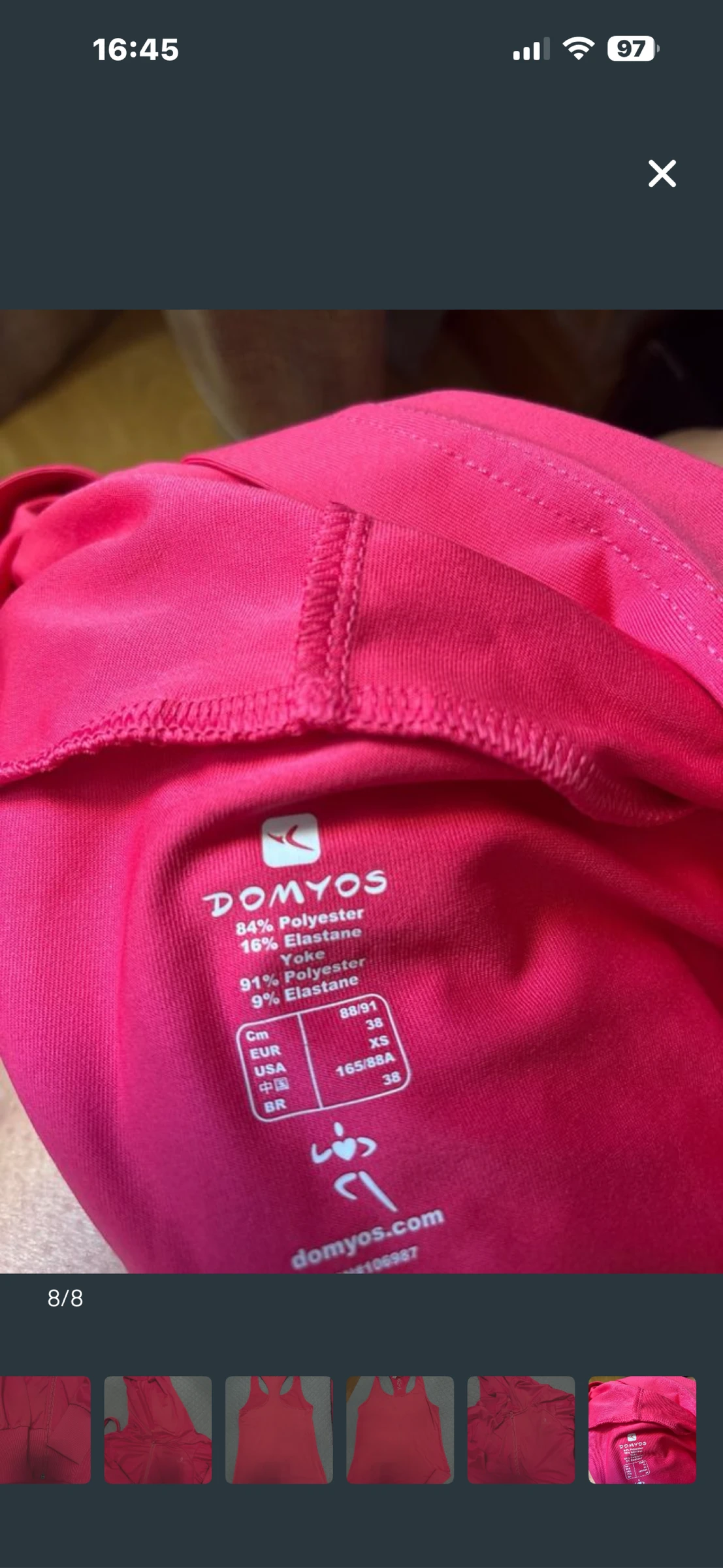Chaqueta y camiseta de deporte, chica – photo 8